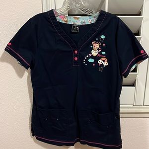 Tokidoki scrub top
